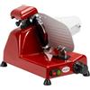 RGV Affettatrice 20 Special Edition Red - Ø 200 mm, 120 W, Affilatoio Fisso, Lama in Acciaio Temprato, Spessore Regolabile 0-16 mm, Rosso