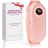 iklestar Fascia riscaldante dolori mestruali, iklestar almohadilla térmica para la menstruación de 5000 mAh con temporizador, cintura riscaldante per ciclo con 6 modos de temperatura y masaje