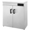 Armadio scaldapiatti inox - 1.200 watt - 75x45x85H. - Capacità 110/120 piatti
