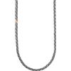 ALFIERI & ST. JOHN Collana timeless in argento rodiato e oro