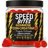 Speed Bites Caramelle gommose alla Creatina HCl - 1600 mg Creatina HCl = 5 g Creatina Monoidrato - Vegane, Senza zuccheri, Alto assorbimento - Per forza, energia e recupero - in UE - 120 Gummies