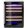 Arktic Cantinetta Per Vini 2 Zone 46 Bottiglie 595x588x(h)820mm 237588