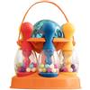 B. toys - Bowling Luminoso! - Arancione - Set da Bowling - 6 Birilli e 1 Palla Luminosa - Gioco da Interno e da Esterno - Set da Gioco per Bambini e Ragazzi - 2 Anni +