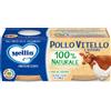Mellin omogeneizzato pollo vitello con verdure 2 x 80 g - MELLIN - 970870933