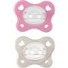 Chicco dual soft succhietto rosa 6-16 mesi 2 pezzi - CHICCO - 988665853