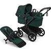 Bugaboo Donkey 6 Singolo, Passeggino Convertibile in Doppio e Gemellare