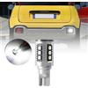 NSLUMO Lampadine per retromarcia, LAMPADA RETROMARCIA 16 LED T15 W16W CANBUS PER FIAT PANDA 6000K NO ERROR Lampadine per retromarcia Lampada di retromarcia