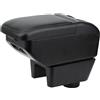 YJYWZH Bracciolo per Seat Ibiza 6J Mk4 2008-2016 con 6 USB e Portabicchieri