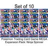 Pokémon Trading Card Game MEGA Expansion Pack: Ninja Spinner Set di 10 Pre-Order