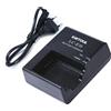 KWTOUL Caricabatteria LC E10E Compatibile con Canon EOS Rebel T3 T5 T6 T7 EOS Kiss X50