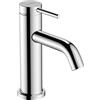 hansgrohe Tecturis S - Rubinetto lavabo per acqua fredda senza scarico, Miscelatore lavabo risparmio idrico (EcoSmart) per bagno/WC ospiti con altezza bocca 80 mm, cromo, 73313000