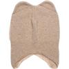 KNITAS Berretto per Bambini a Maglia monostrato in Lana Merino e Cashmere, Super Morbido e Caldo, per Ragazzi e Ragazze, 3-8 Anni, Berretto Invernale per Bambini, Colore Beige, Taglia 50-54cm