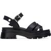 REFRESH - Sandali Donna Nero - Scarpe comode e versatili - Moda casual - Modello 17515801 (Misurare 37)