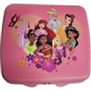 Tupperware Contenitore per sandwich per il pranzo, quadrato, per ragazze (principessa rosa)