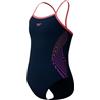 SPEEDO GIRLS PLASTISOL PLACEMENT THINSTRAP MUSCLEBACK Costume da bagno Bambina