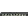 Netgear Switch GS316EPP-100PES PoE 16 porte Gigabit Ethernet Nero