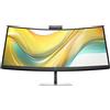 HP Monitor Curvo Pro WQHD 34" per Videoconferenze 5 MP Nero