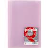 Grafoplás Grafoplas I Cartella con buste in plastica I 40 buste trasparenti I Formato DIN A4 Rosa Soft I Serie Poliple Traslucido I Made in Spagna I Grande Capacità di Immagazzinaggio