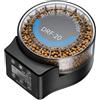 Leikurvo Mangiatoia automatica per acquario, alimentatore automatico per pesci con timer, dispenser di cibo per pesci con display LCD, timer di alimentazione per pesci (20 x 7 ml)