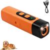 Suevut Anti abbaiare Cane,Antiabbaio per Cani ad Ultrasuoni,Repellente per Cani ad Ultrasuoni,con 3 Frequenze Regolabili,Torcia a LED, per Taglia Piccola Media Grande,Interni ed Esterni