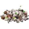 Nobleza - 12 in 1 Materiale Filtrante Acquario, Anelli in Ceramica, Filtro Poroso, Filtro Biologico per Acquari e Vasche per Pesci (500g)