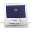 Shudehill Giftware - Cornice portafoto per anniversario 15,2 x 10,