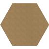 Gomille - Esagono in legno - 30 x 26 cm - Forma in legno da decorare - Certificato PEFC 100% - 4217