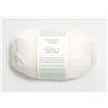 Sandnes Garn Sisu Col.1001 - Col.175 m, 50 g, colore: Bianco