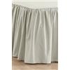 Jotex Zack - Copriletto con mantovana da 60 cm, qualità biologica, beige, 90 x 200 cm