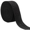 IPEA Elastico per Cucito LUREX - Corda Elastica da Cucire - 10 METRI - Made in Italy - Nastro Elastico da Cucito 40 mm Brillante per Accessori, Vestiti, Gonne, Borse, Cinture - Fettuccia Piatta - Nero