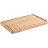 HENCKELS Tagliere in legno HENCKELS by ZWILLING, 32 x 22 x 2 cm, scanalatura per succo, utilizzabile su entrambi i lati