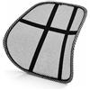 PARENCE. Supporto per schienale della sedia - Supporto lombare ergonomico a rete traspirante - 37,5 x 39 cm - Nero