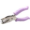 GUTE LINES Perforatore a Pinza Singolo Foro, Bucatrice per Fare Cerchi, Perfetta da Utilizzare a Casa, in Ufficio e a Scuola (1, Lilla, 6mm)