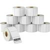 BETCKEY - 76mm x 51mm(3 in x 2 in) Perforated Etichette Termiche per Uso Multiplo e Spedizione Compatibile con stampanti Zebra e altre [10 Rotoli/7500 Etichette]