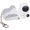 Jiusion Lente Di Ingrandimento per Gioielli Illuminata a LED Con Illuminazione Portatile 30X 60X Wearable Handheld Dual Lens Lente Di Ingrandimento Per Occhiali Microscopio Con Portachiavi e Cordino