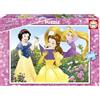 Educa - Puzzle Disney Principesse | 100 pezzi Puzzle | Biancaneve, Belle, Rapunzel, Disney | dai 6 anni (17167)