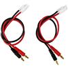OliYin 2pcs Tamiya Connettore Spina a 4mm Spine a Banana Cavo di Carica bilanciamento 14awg 11.8in 30cm per Batteria RC Lipo (Confezione da 2)