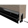 Lowenergie Stormguard - Deflettore antipioggia, 914 mm, in UPVC-legno, 914 mm, colore: Nero