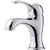 MAMMOLITI Marco Mammoliti | Miscelatore Monocomando Lavabo in Ottone Cromo, Stile Retro con Asta Saltarello e Piletta, Altezza Bocca 72mm, 15,7x15,5x5,9cm