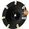BEOS Piatto portacoltelli beos Tuning per 7 lame - Husqvarna dal 2020 | Disco da taglio rinforzato con fibra di vetro - Ø 222 mm - 420 | 440 | 430x | 450x | 520 | 520 EPOS | 550