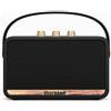 Thornton Flow Altoparlante Bluetooth - Altoparlante stereo portatile wireless impermeabile IP67, 5 ore di riproduzione, ricarica USB-C, design retrò con comandi dorati