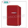 Frigobar per camera albergo, estetica anni '50, versione con cerniere per apertura porta a sinistra, capacit netta 34 lt, V 230 1, Kw 0,06, dim. mm. 404x534x715 740h