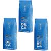 Aiello CAFFE' AIELLO DECAFFEINATO - 3X250 Gr Soft Pack - Tostatura Media 70% ARABICA - Macinato in Atmosfera Protettiva - Intensità 7/10