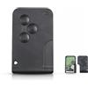 onetop1 Telecomando chiavi per Renault Megane 2 3 II Scenic II Grand Scenic 433Mhz | 2003-2008.PCF7947 Chip ID46,Guscio Chiave auto a distanza Controllo remoto telecomando radiocomando portachiavi