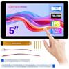 Waveshare 5inch DSI Capacitive Touch Display, Compatible with Raspberry Pi 5/4B/3B+/3A+, 720 × 1280, IPS, Optical Bonding Toughened Glass Panel, DSI Interface, 5-Point Touch, Aluminum Alloy Case