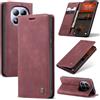 Phernykas Custodia Portafoglio Libro RFID per Xiaomi Redmi Note 15 Pro 4G | Flip Book Cover in pelle PU, Porta Carte, Protezione Astuccio, Libretto Case per Redmi Note 15 Pro 4G, Vion-rosso