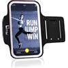 RevereSport Samsung Galaxy S23/S22/S21/S20 Sportive Fascia da Braccio. Custodia Porta Telefono per Corridori, Allenamenti, Palestra, Fitness e Sport