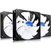 AABCOOLING Silent Force Fan 12 - Una Silenziosa e Molto Efficiente 120mm Ventola PC, Ventilatore Silenzioso, Accessori PC, Ventola Aspirazione, 12cm, 3 Pin Cooling Fan - 3 Pezzi 12,9 dB(A)