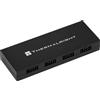 Thermalright Interal - Hub USB 2.0 X5, alimentazione SATA, supporto magnetico, espansione USB a 9 pin per scheda madre PC (nero)
