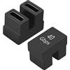 AIYEEN Adattatore USB C Angolare a 180 Gradi, Adattatore USB C 4.0 Femmina-Femmina a Forma di U, Connettore di Trasferimento Dati dell'Adattatore Angolare di Tipo C 40Gbps per Samsung, MacBook
